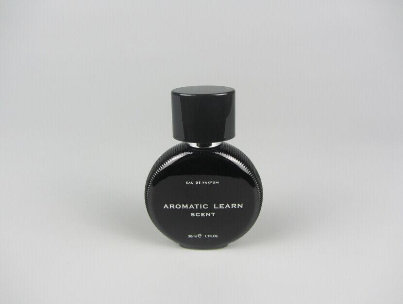 Renkli parfüm şişe - C003 - Siyah-bordo renk